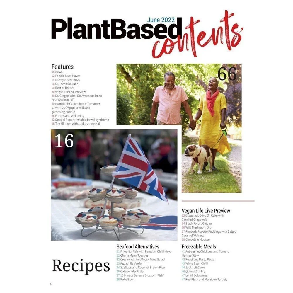 Plantbased Magazine from UK Retired Back Issue 53 Vegan Life Style June 2022